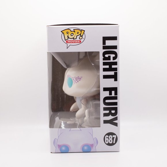 Funko Pop! Vinyl How to Train Your Dragon (HTTYD) Light Fury #687 (GUC) - Picture 2 of 6